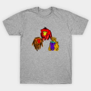 AMAZONIA  -  the three monkeys T-Shirt